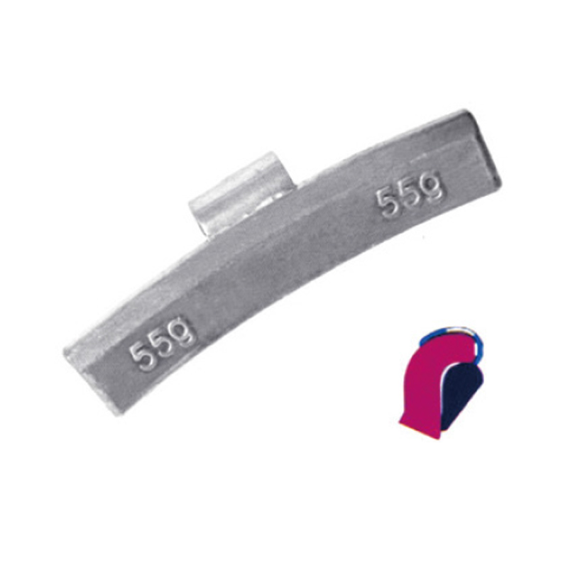 Pb Clip-On závažia kolies pre zliatinový ráfik-EW-5103